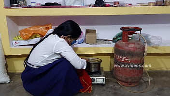 A young Indian woman engages in sexual activity with her partner before their content is removed from a porn website